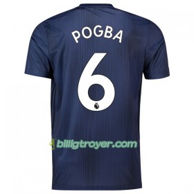 Billige Fotballdrakter Manchester United Pogba 6 2018/19 Tredjedraktsett Kortermet